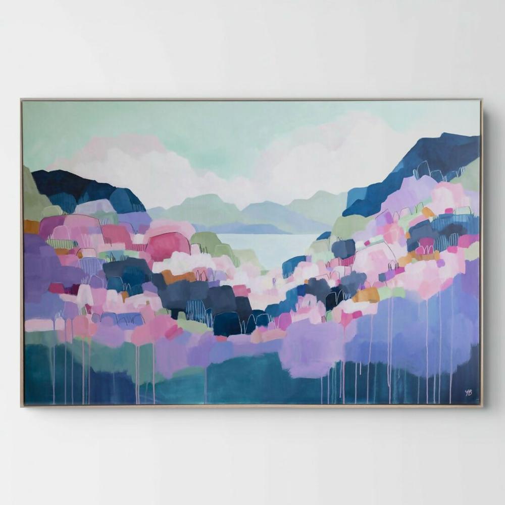 All the Days to Come-by-Fiona Brown Original Art-original art-Gioia