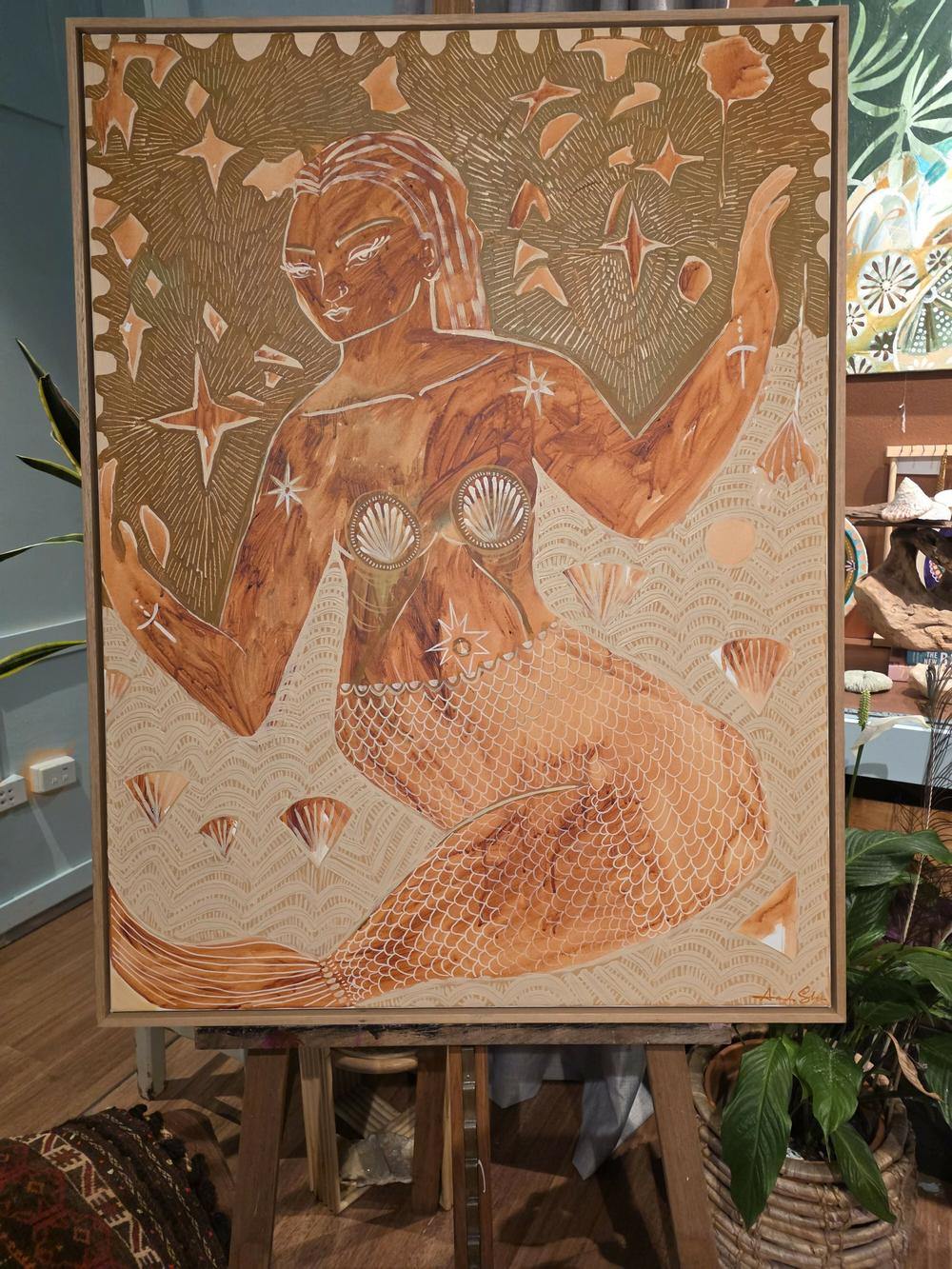Amber Rose-by-Amanda Skye-original art-Gioia