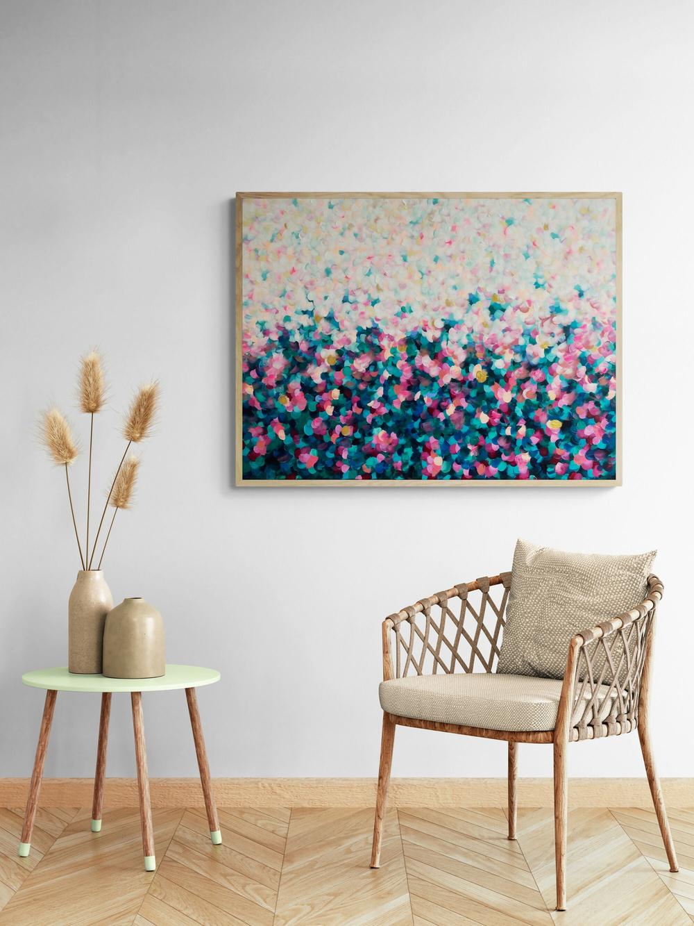 Among a field of light , Original Artwork-by-Katherine Spiller-original art-Gioia