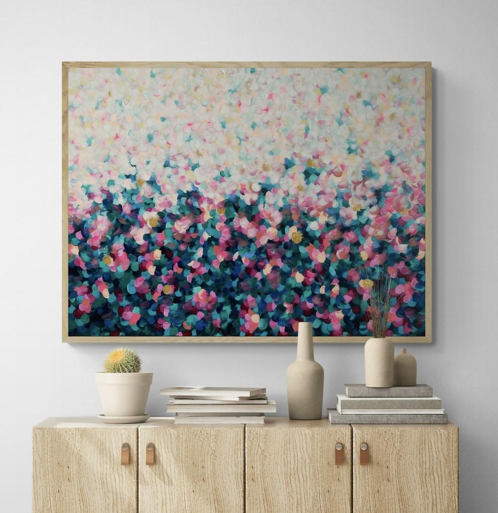 Among a field of light , Original Artwork-by-Katherine Spiller-original art-Gioia