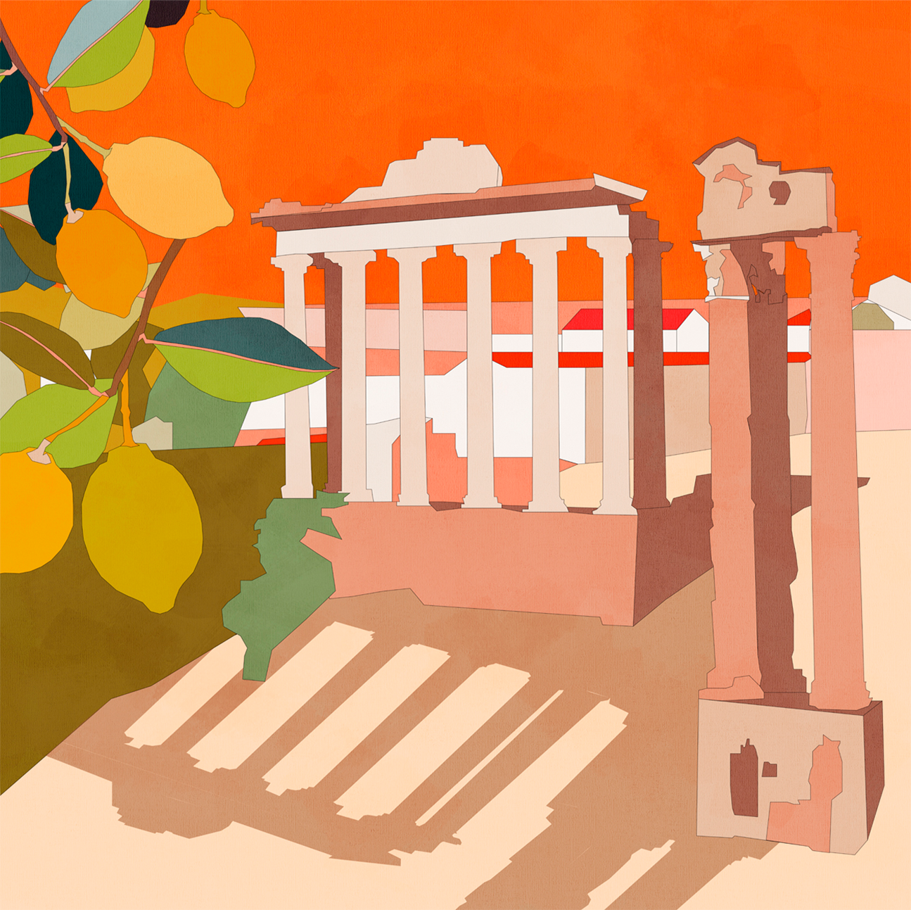 wall-art-print-canvas-poster-framed-Rome , By Ana Rut Bre-1