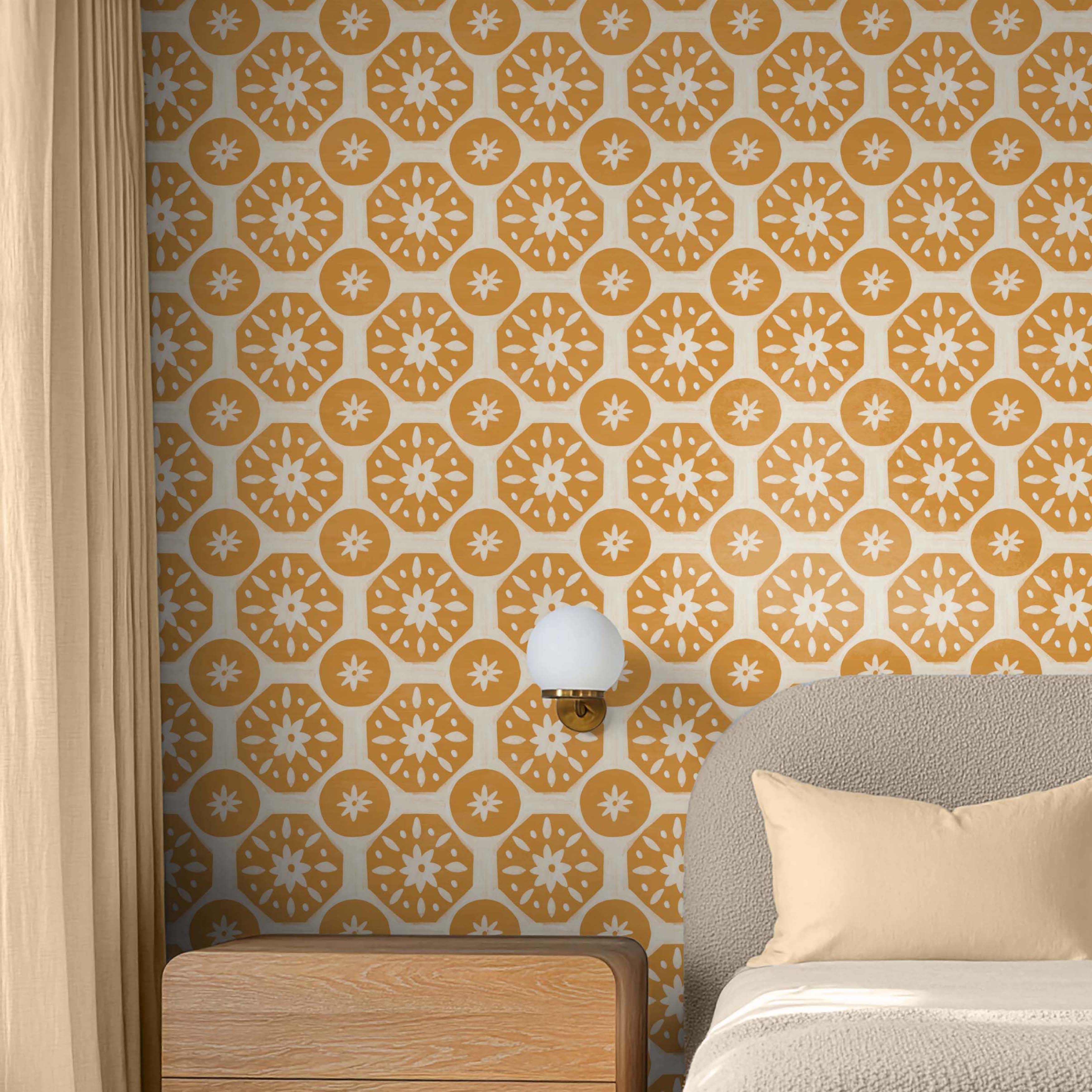 Autumn Days Pattern VID-wallpaper-eco-friendly-easy-removal-Laura Marshall-2