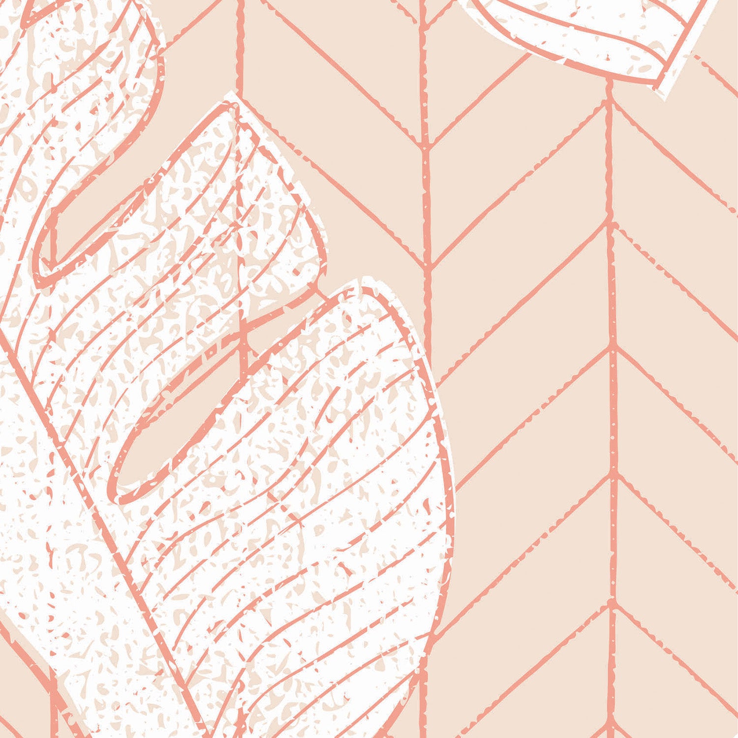 Banana Leaf Chevron