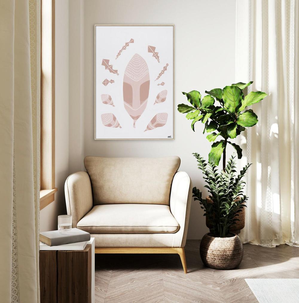 Banksia Blush-by-Ani Ipradjian-original art-Gioia