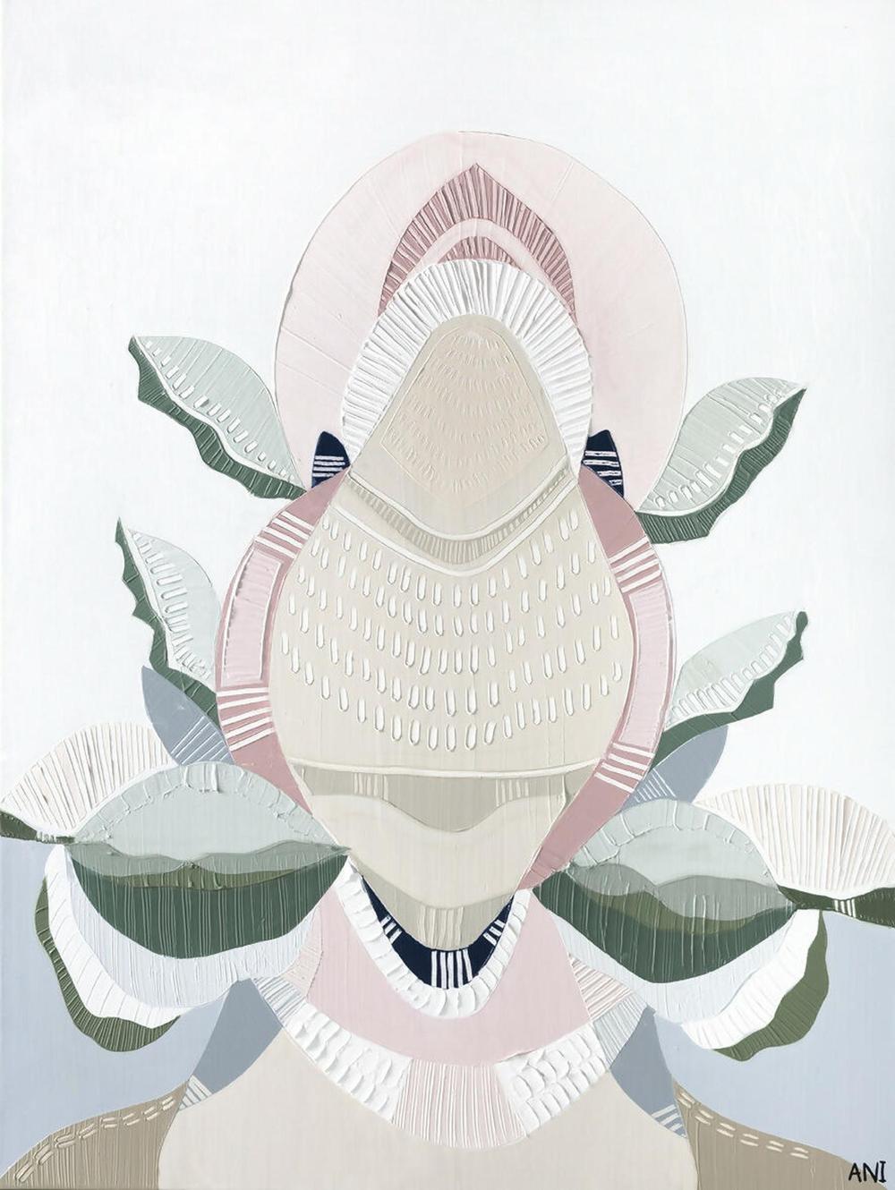Banksia Elements 4-by-Ani Ipradjian-original art-Gioia