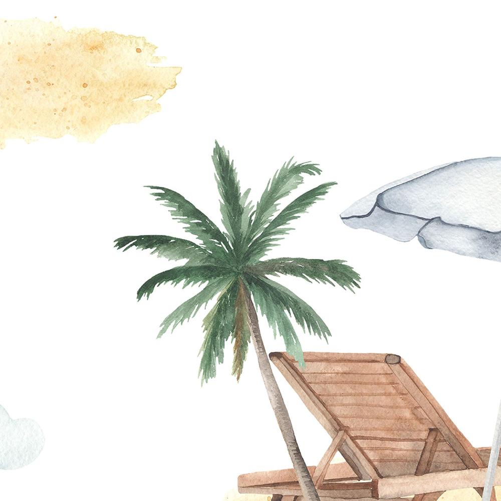 Beach Vacation-wallpaper-eco-friendly-easy-removal-Gioia Wall Art-3