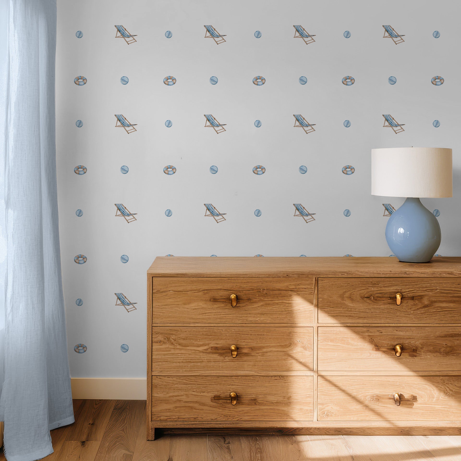 Beach Vibe-wallpaper-eco-friendly-easy-removal-Gioia Wall Art-5