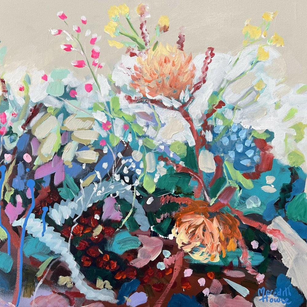 Beautiful Vintage. Original hand-painted artwork by Meredith Howse.-by-Meredith Howse-original art-Gioia