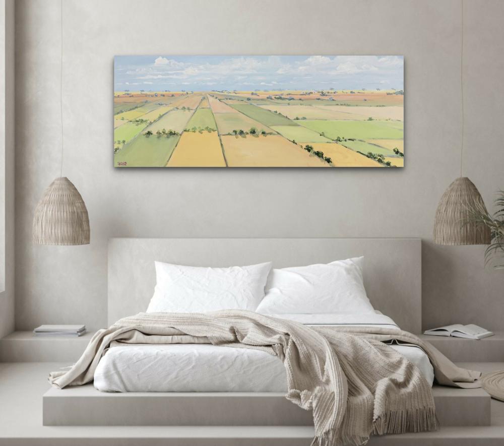 Big Land , Original Artwork-by-Meredith Howse-original art-Gioia