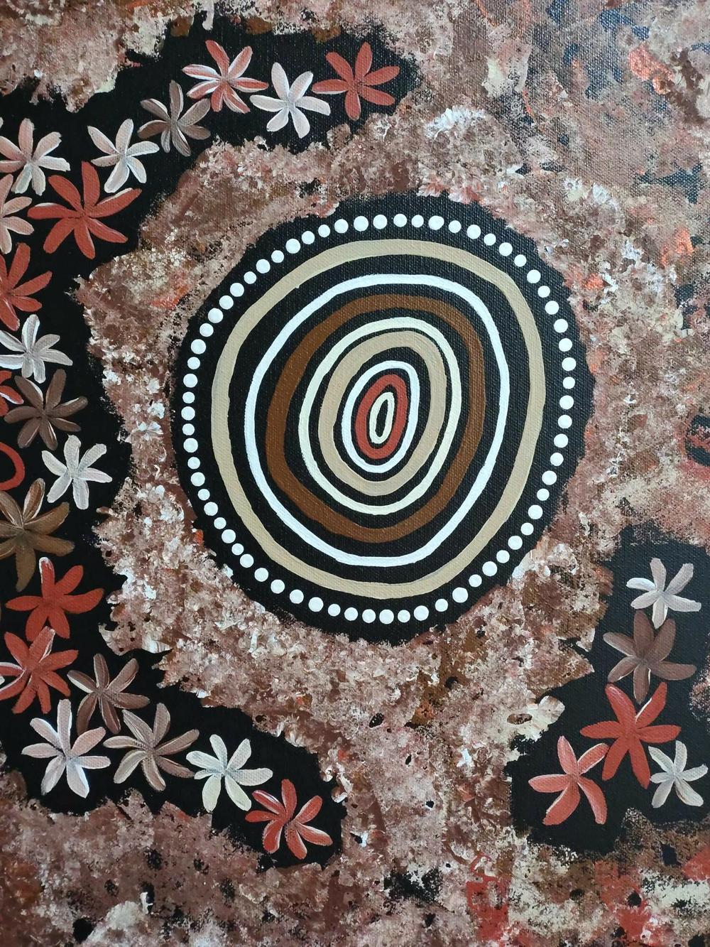 Big snake on long travels over our beautiful land , Original Artwork-by-Emma Rigney-original art-Gioia
