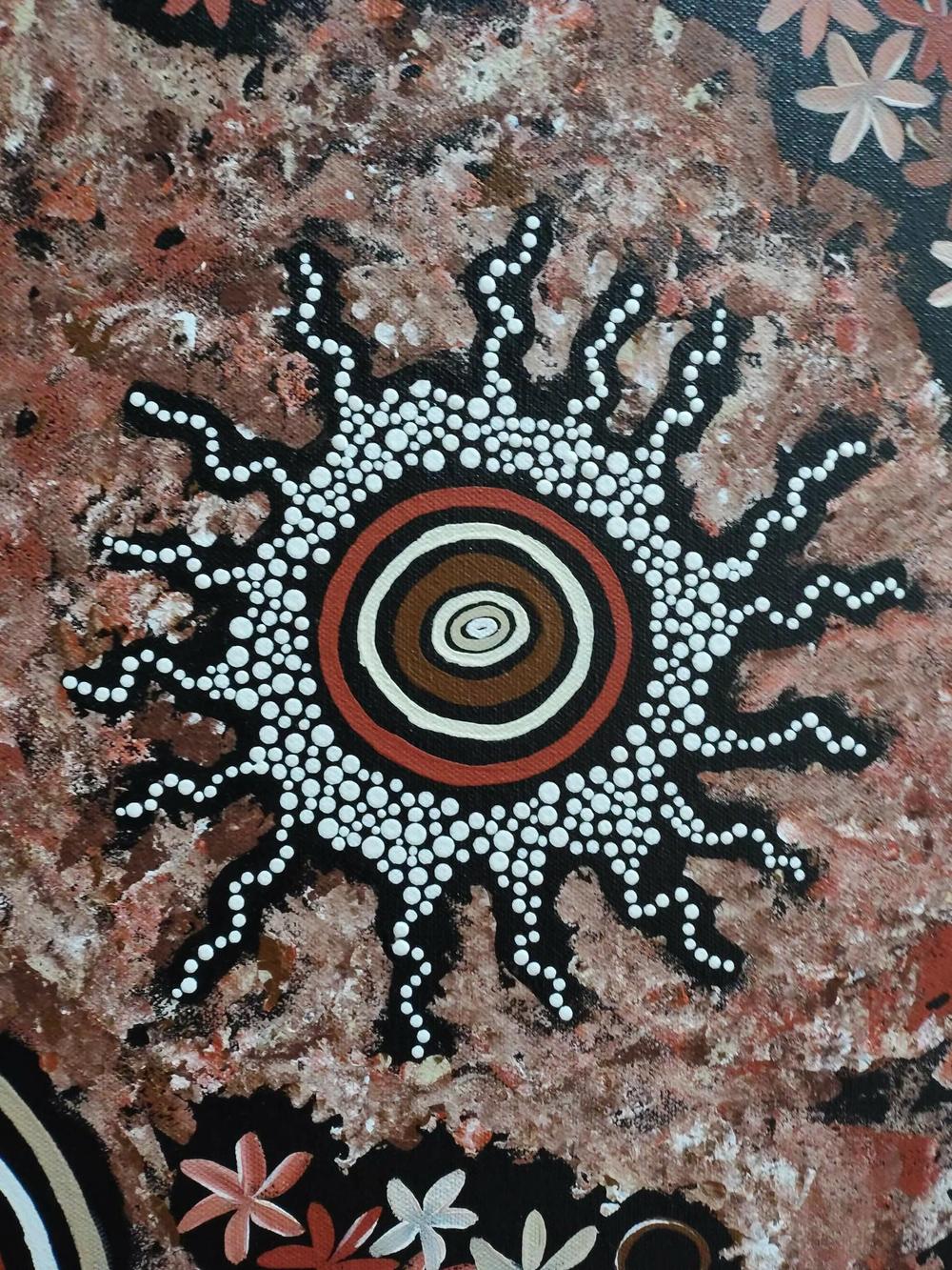 Big snake on long travels over our beautiful land , Original Artwork-by-Emma Rigney-original art-Gioia