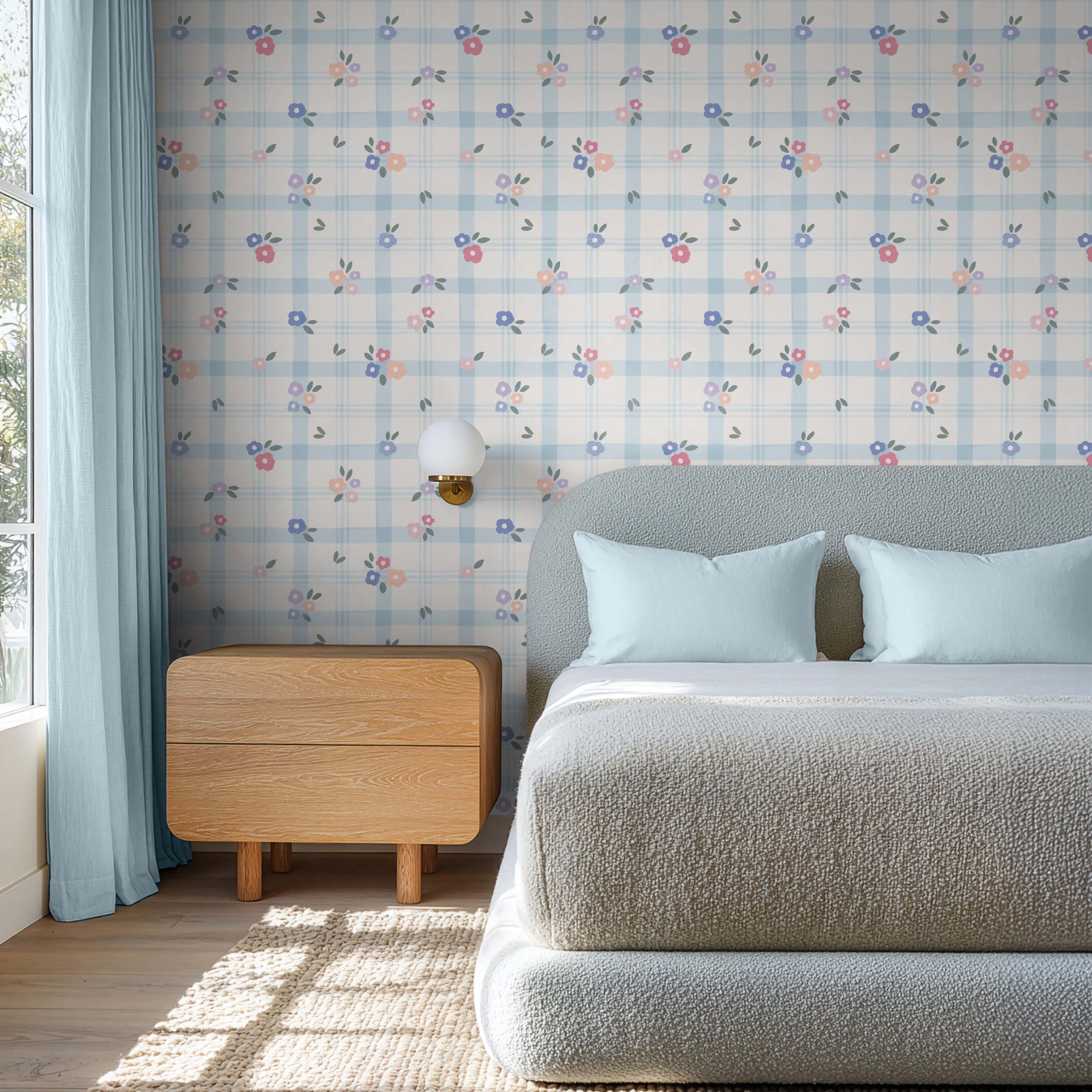Blooming Spring Pattern IVA-wallpaper-eco-friendly-easy-removal-Laura Marshall-5