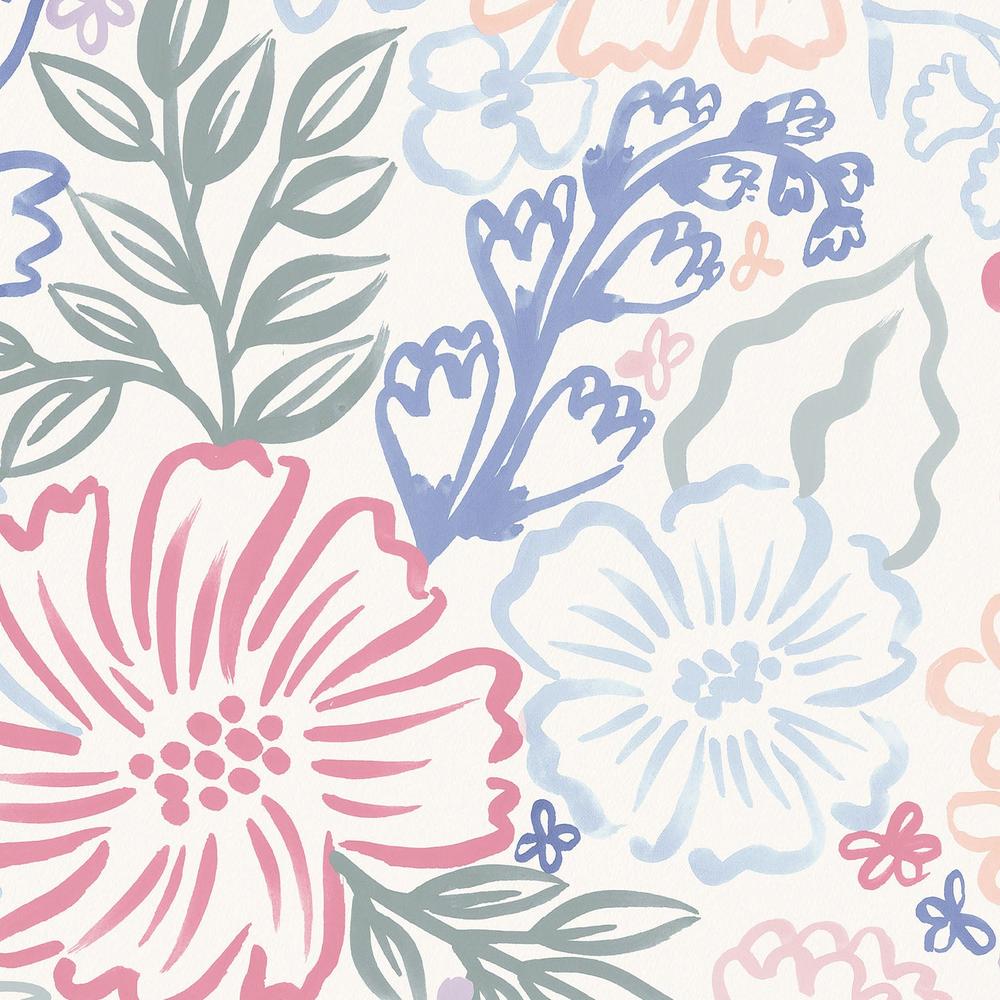 Blooming Spring Pattern VA-wallpaper-eco-friendly-easy-removal-Laura Marshall-4