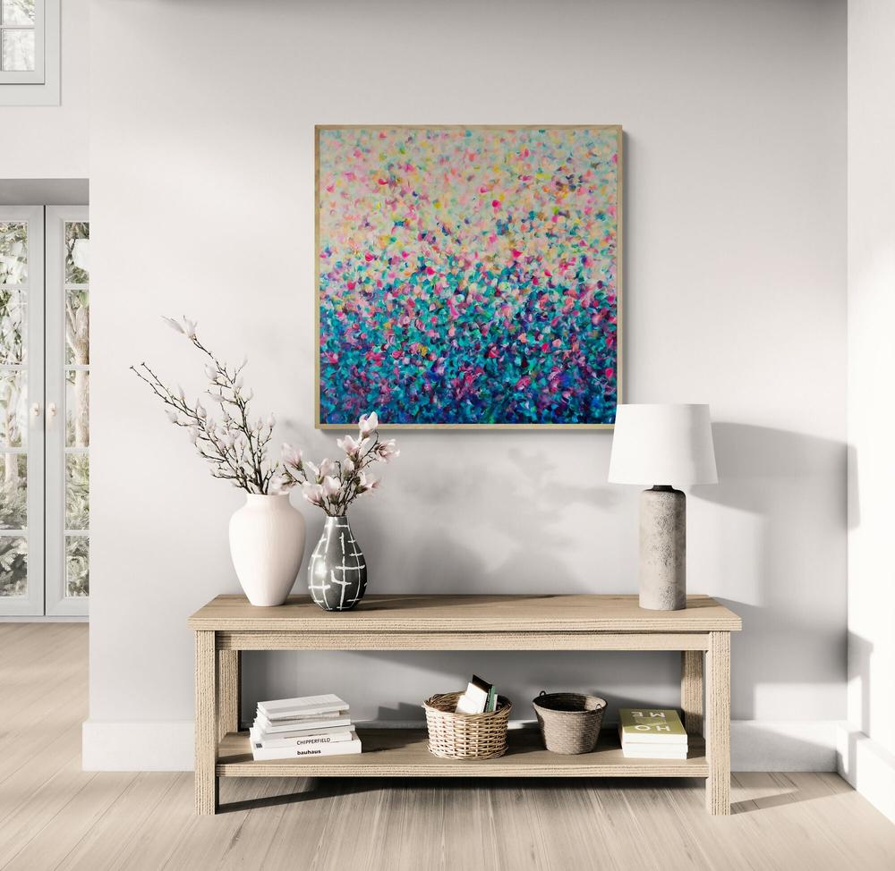 Blooming in Sunshine-by-Katherine Spiller-original art-Gioia