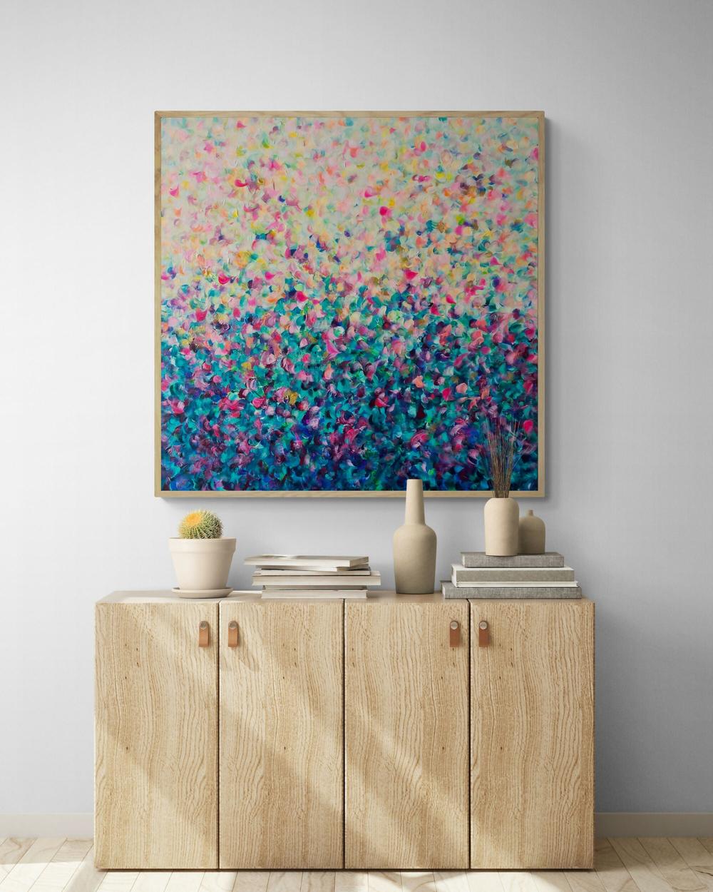 Blooming in Sunshine-by-Katherine Spiller-original art-Gioia
