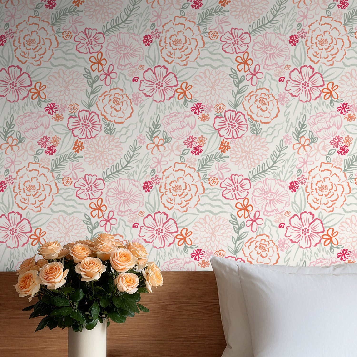 Blooming Hearts Pattern VA