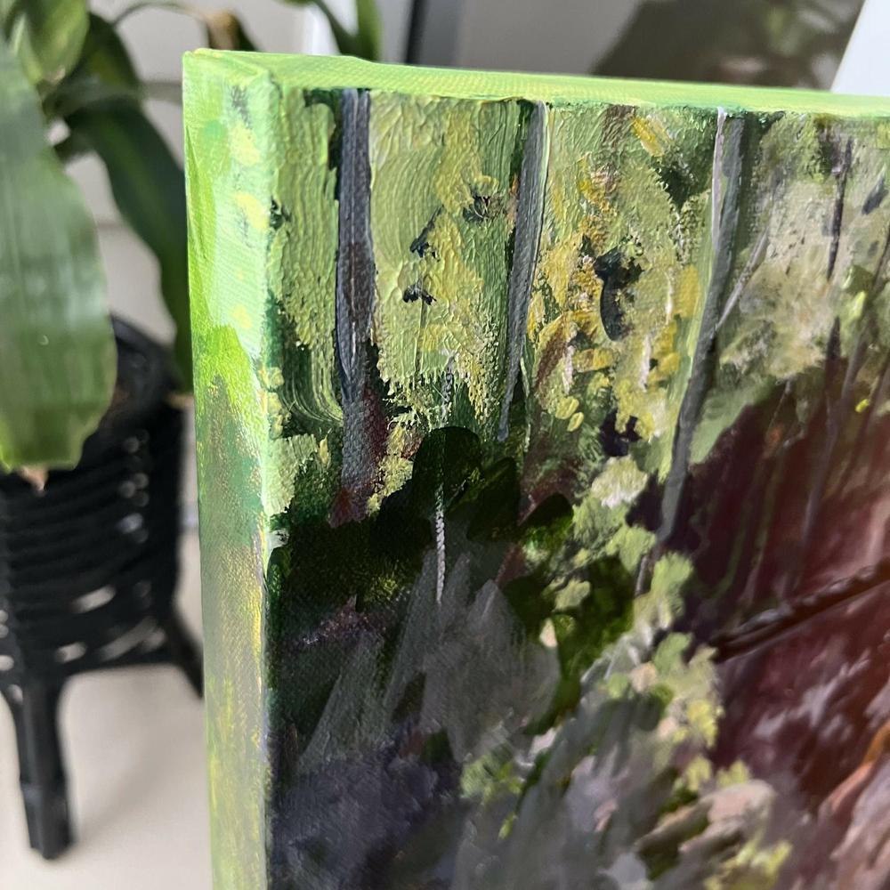 Blue Eye. Original Hand-Painted Canvas By Meredith Howse-by-Meredith Howse-original art-Gioia