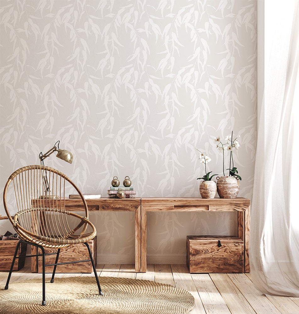 Blue Gum Leaves, Style A Wallpaper