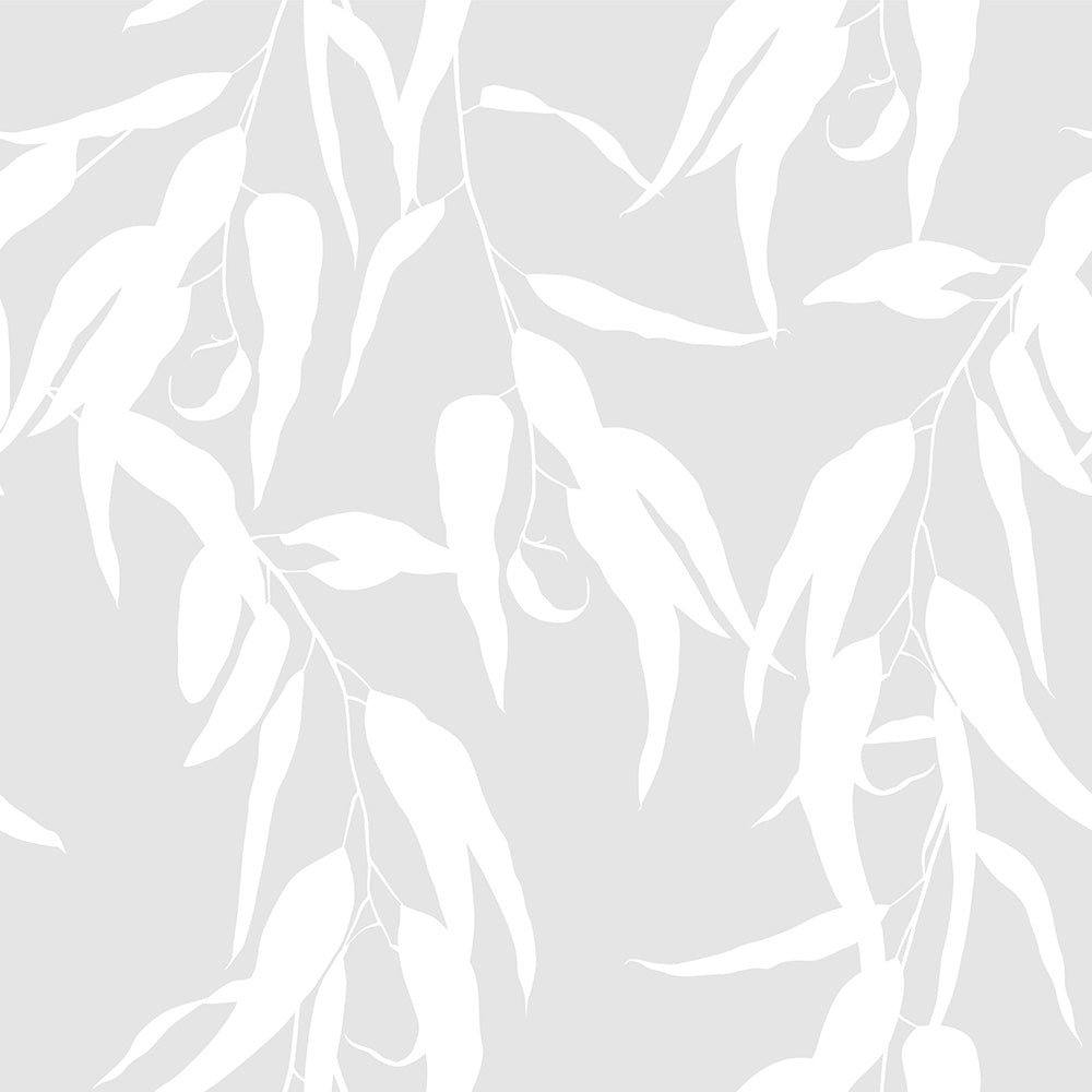 Blue Gum Leaves, Style C Wallpaper