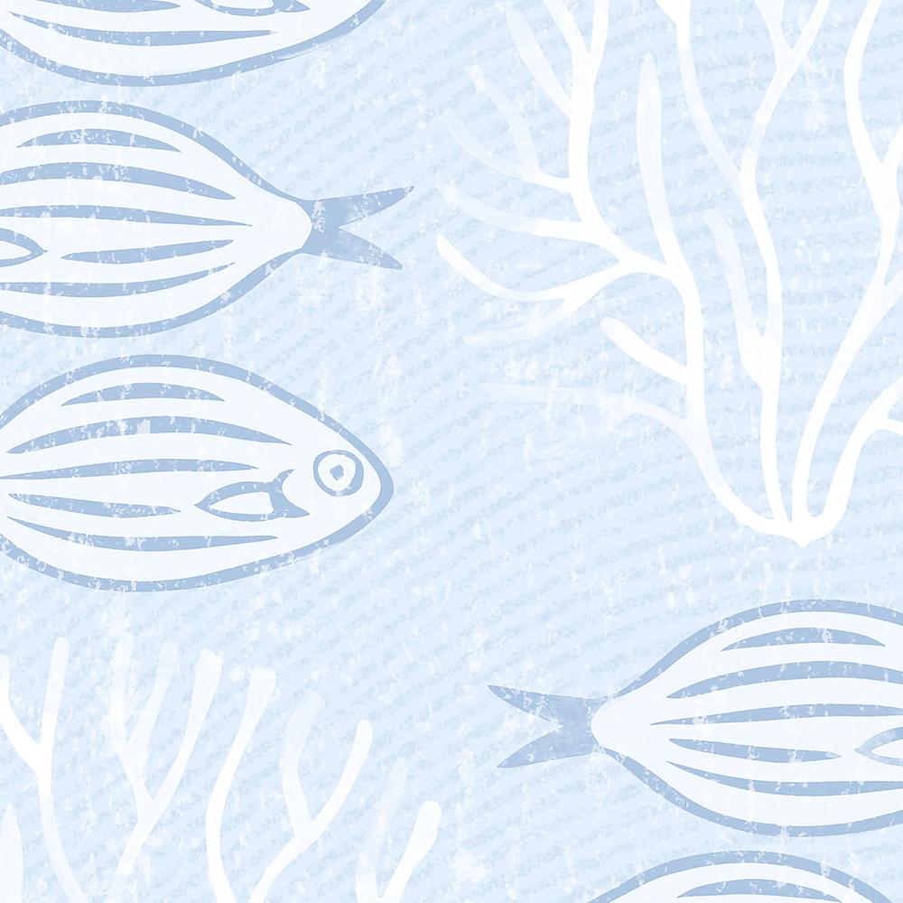 Blue Marine Life-wallpaper-eco-friendly-easy-removal-Gioia Wall Art-4