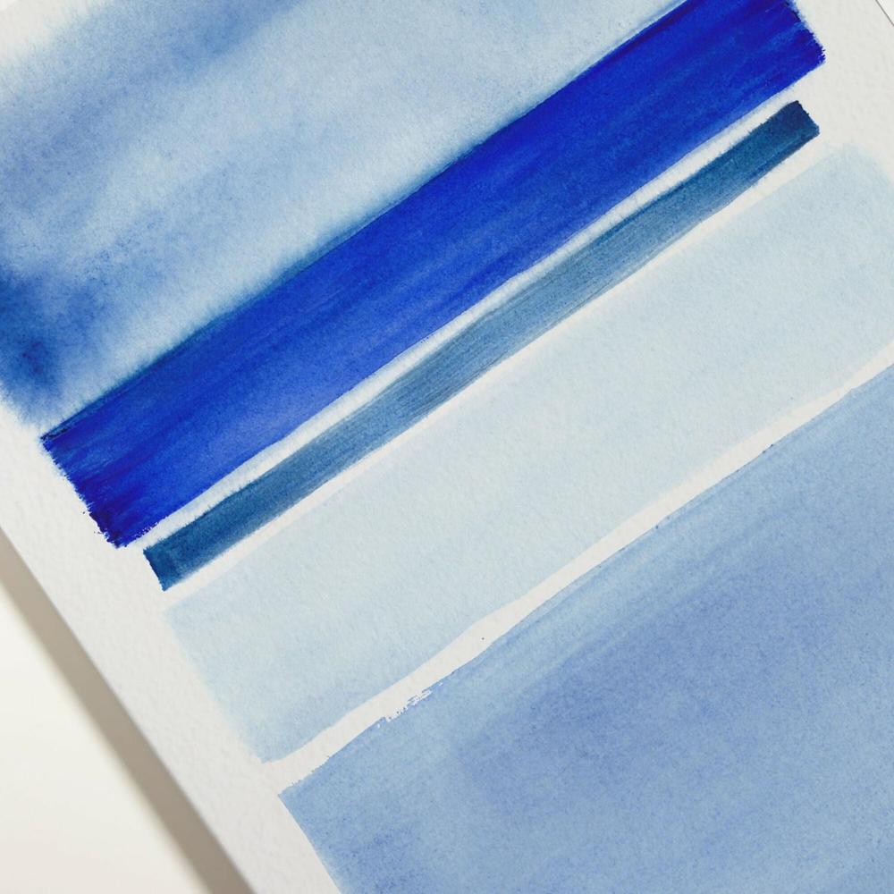 Blue Studies 01 , Original Artwork-by-Danushka Abeygoda-original art-Gioia