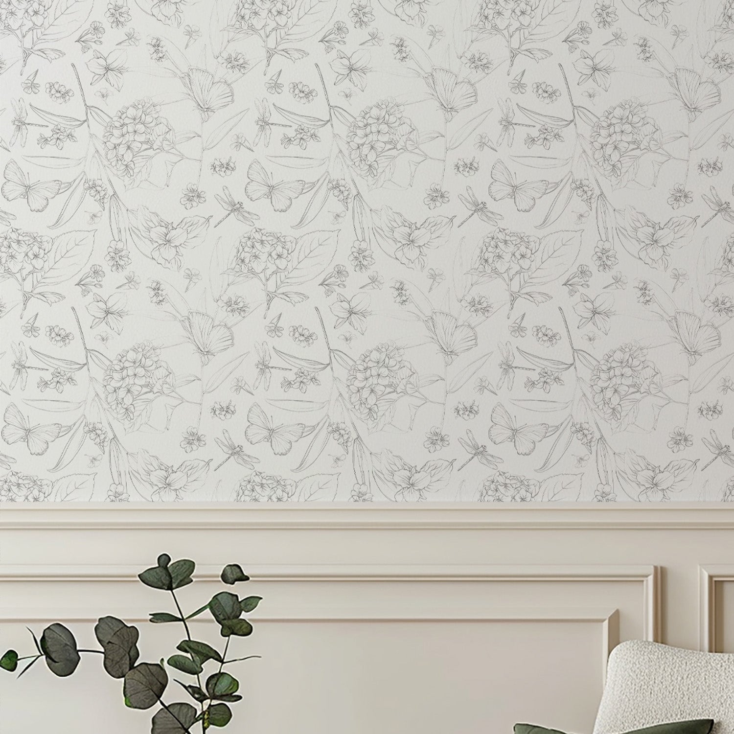 Blue Botanica Pattern IIIA