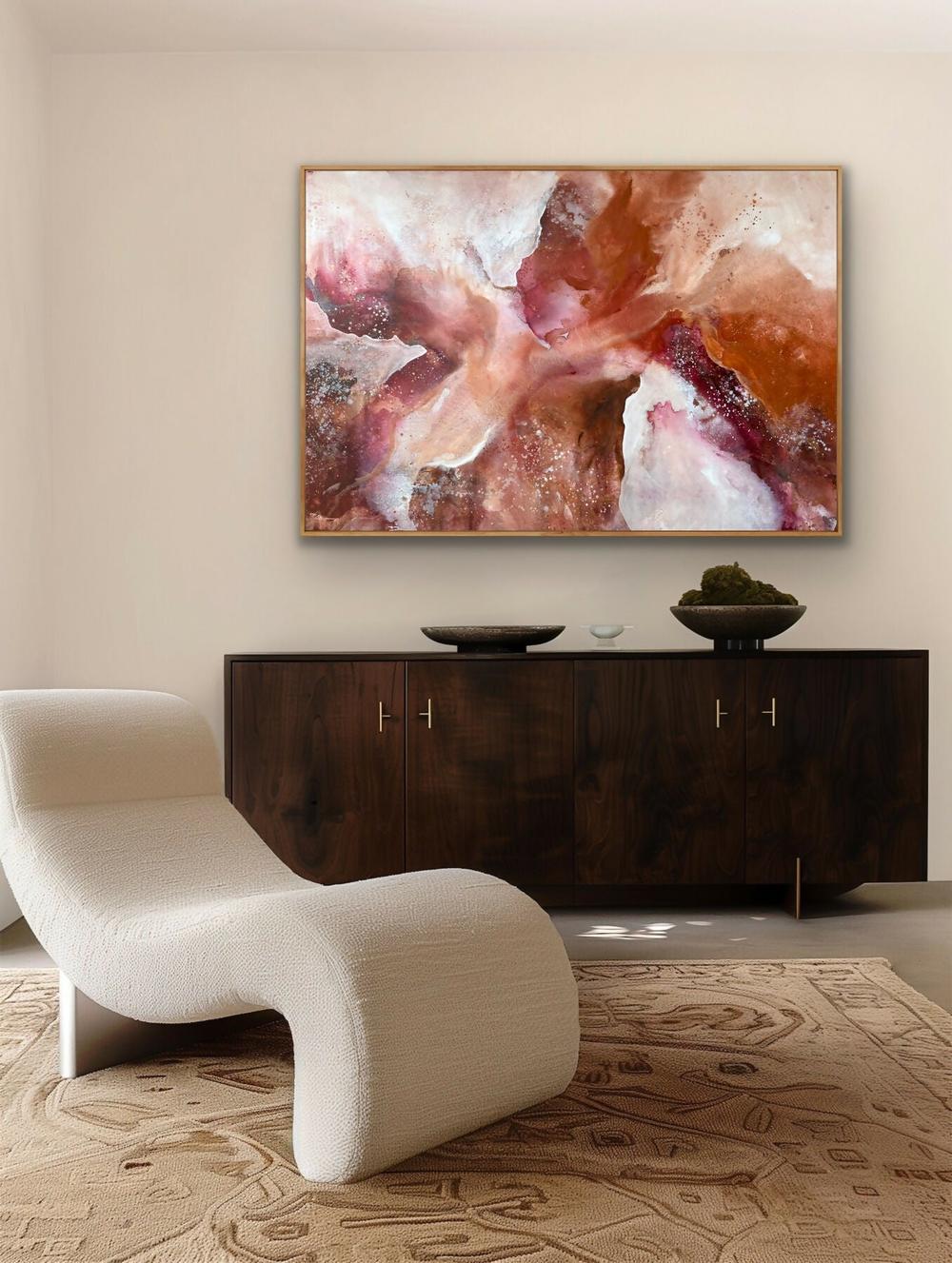 Blush , Original Artwork-by-Teagan Watts-original art-Gioia