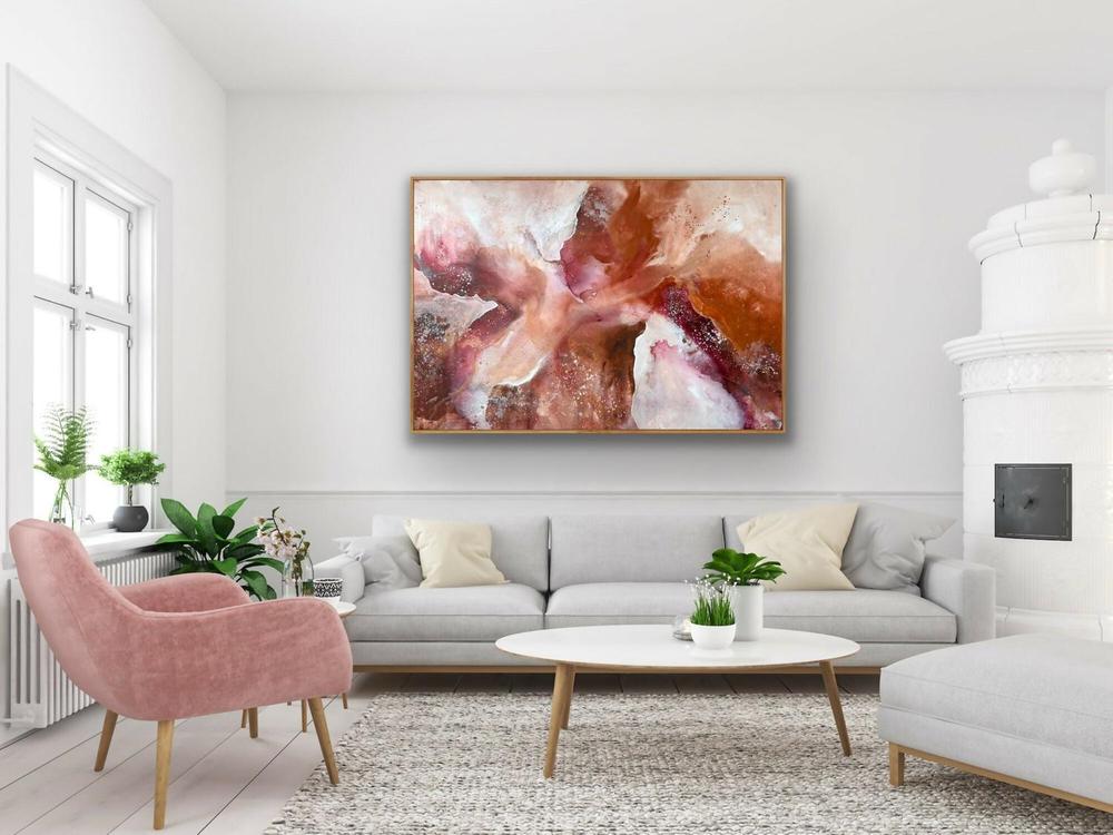 Blush , Original Artwork-by-Teagan Watts-original art-Gioia