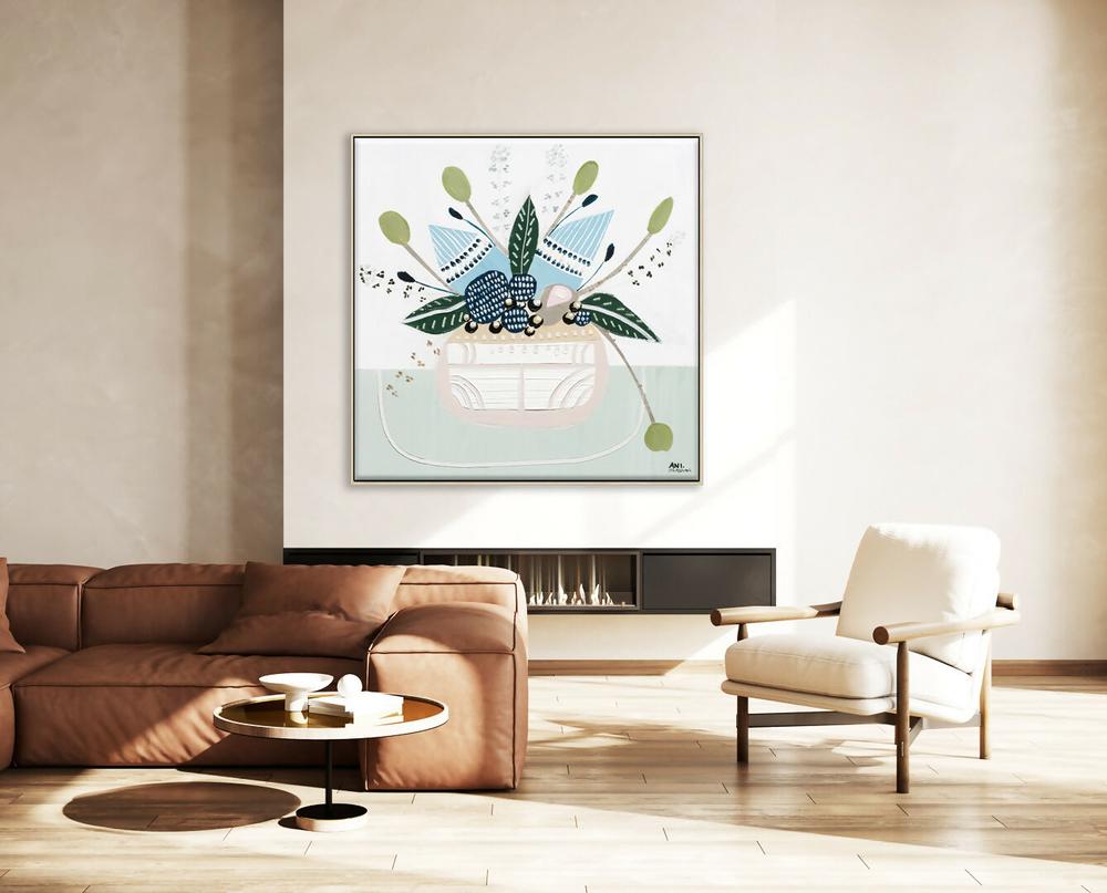 Botanical Banksia 1-by-Ani Ipradjian-original art-Gioia