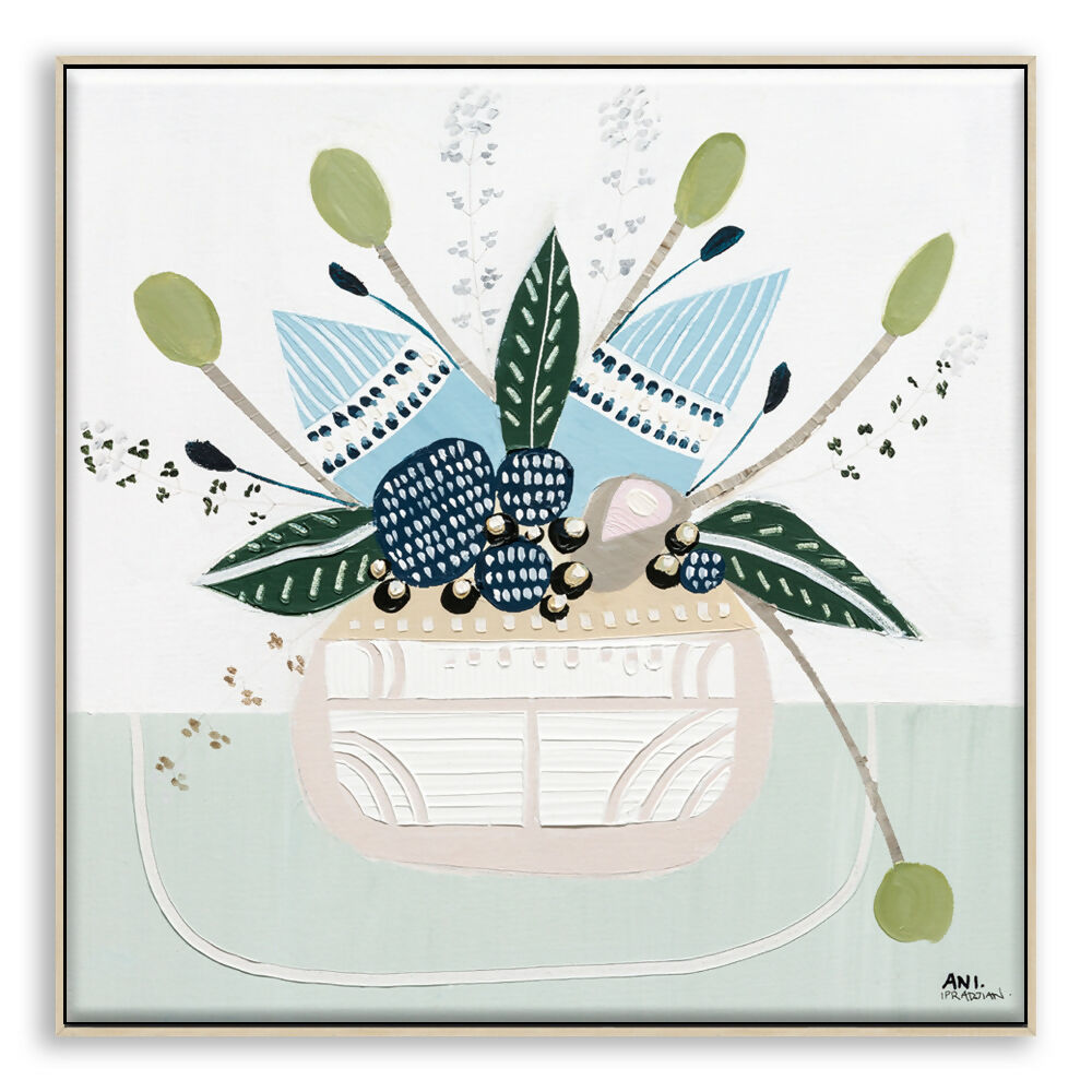 Botanical Banksia 1-by-Ani Ipradjian-original art-Gioia