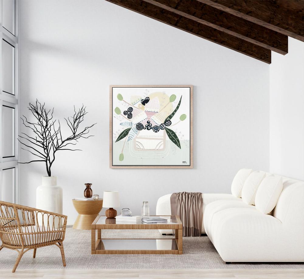 Botanical Banksia 2-by-Ani Ipradjian-original art-Gioia