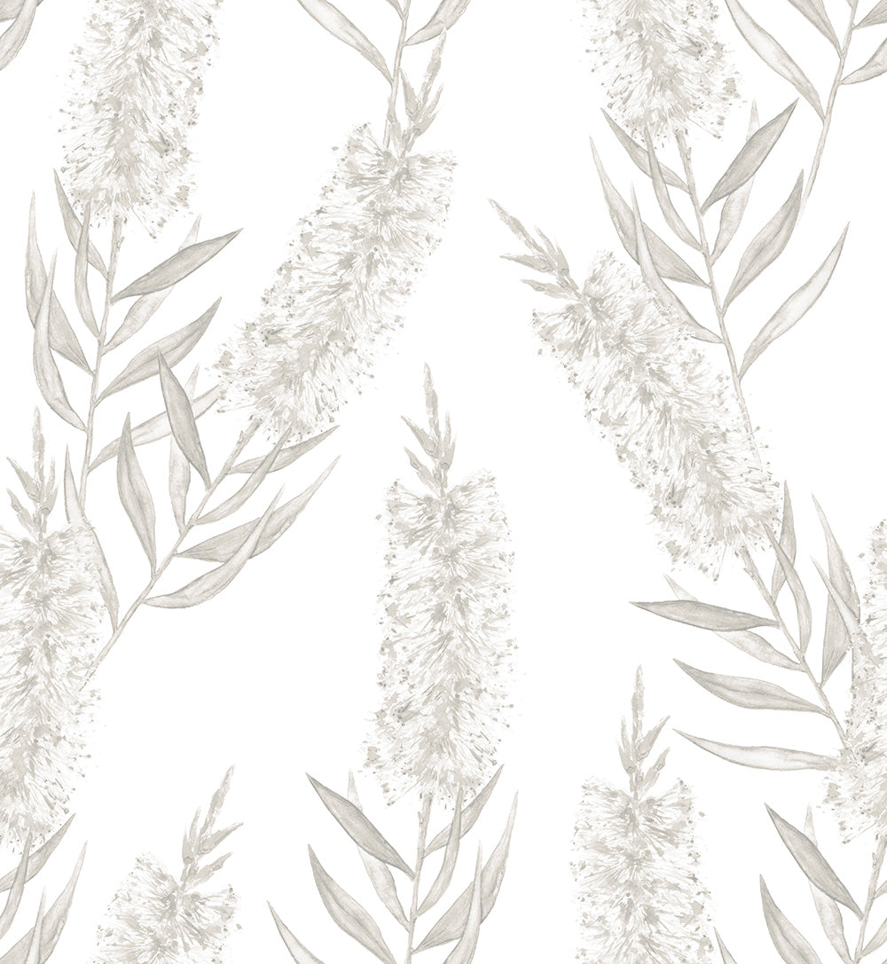 Bottle Brush Wallpaper Style B |Wallpaper self adhesive removable