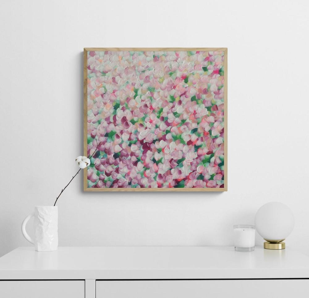 Bouquet of Love , Original Artwork-by-Katherine Spiller-original art-Gioia
