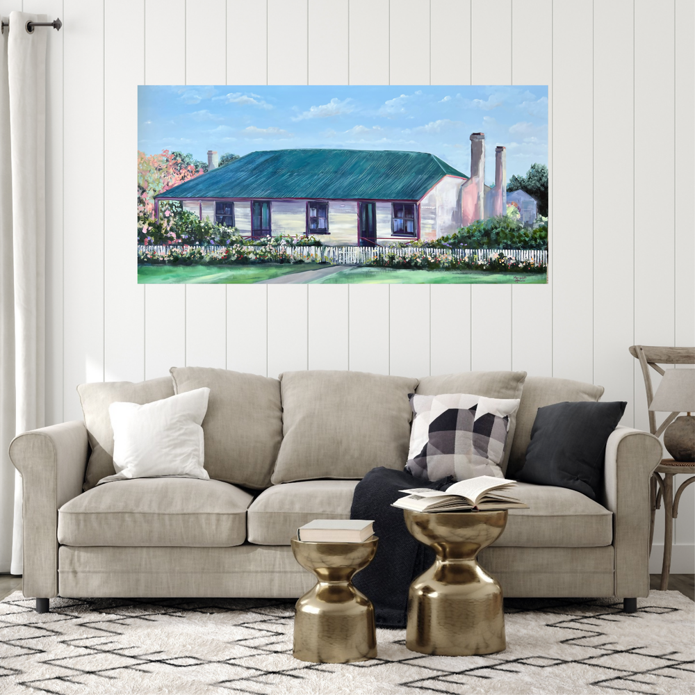 Bradman's Birthplace, Cootamundra , Original Artwork-by-Meredith Howse-original art-Gioia
