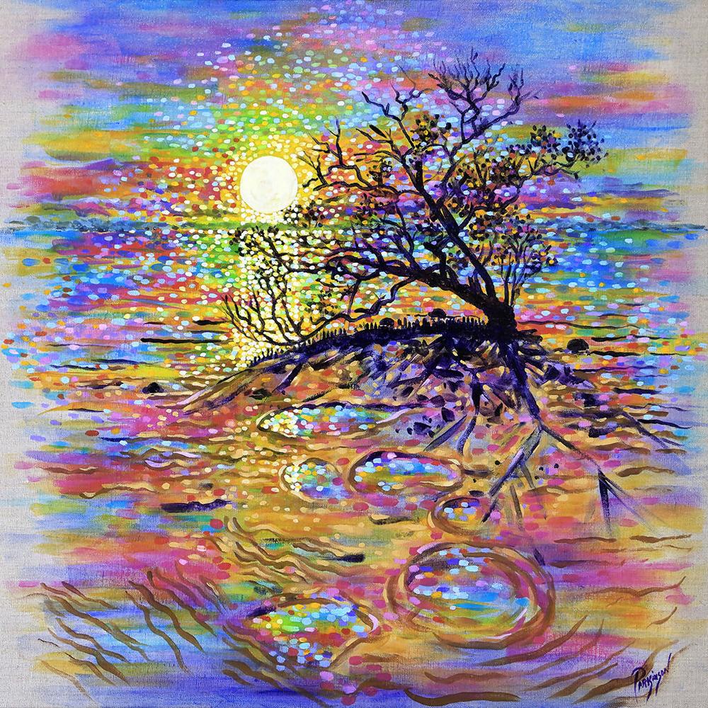 Break of Day-by-Judi Parkinson Original Art-original art-Gioia