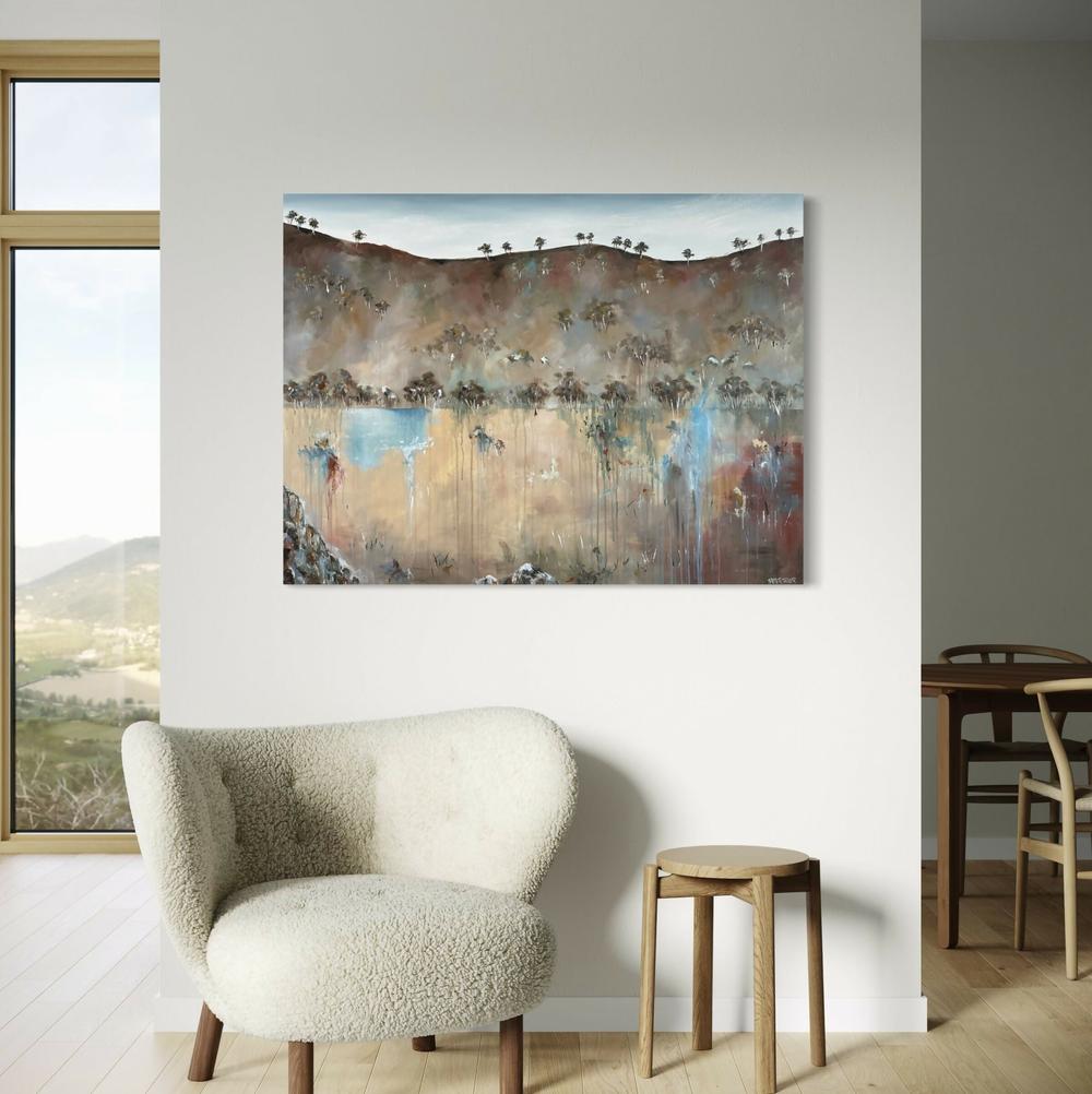 Brown Country Dreaming-by-Peter Taylor-original art-Gioia