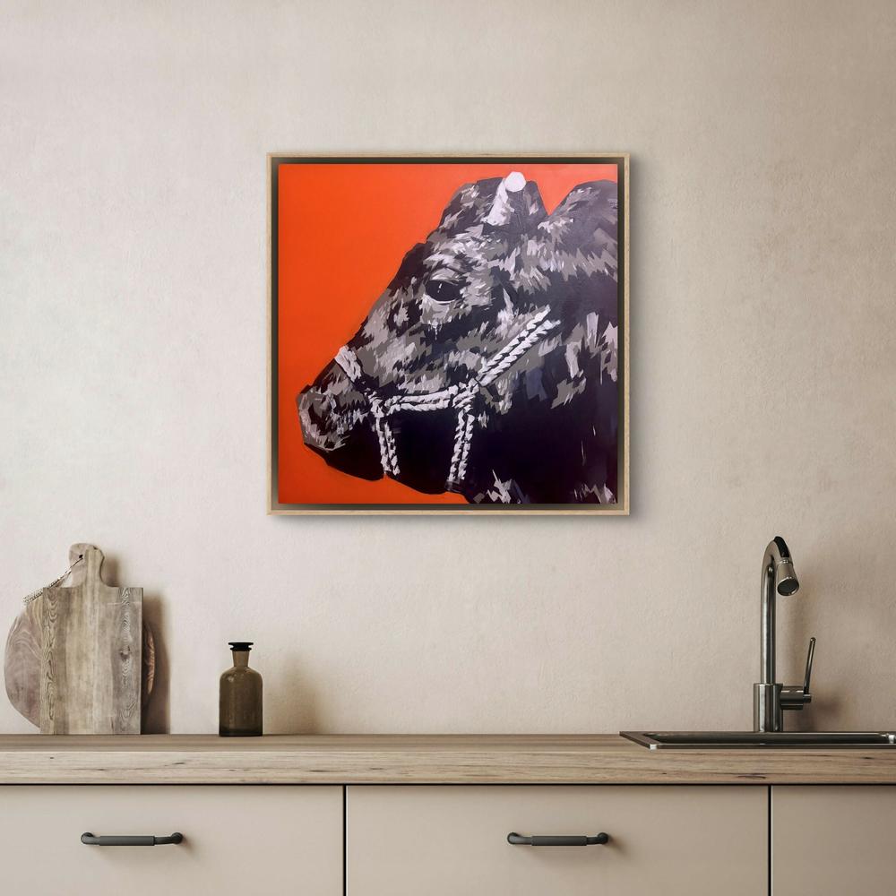 Bullish-by-jake reston-original art-Gioia