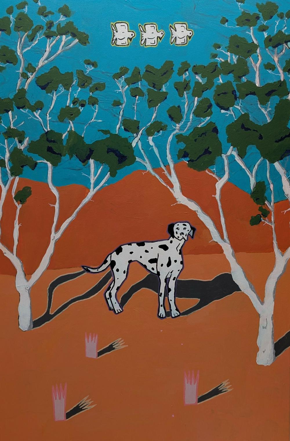 Bush Companion-by-Sam Myers-original art-Gioia
