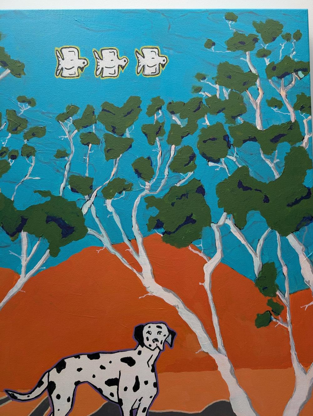 Bush Companion-by-Sam Myers-original art-Gioia