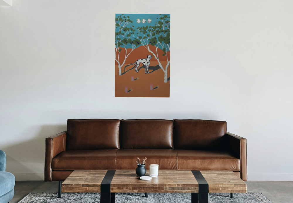 Bush Companion-by-Sam Myers-original art-Gioia