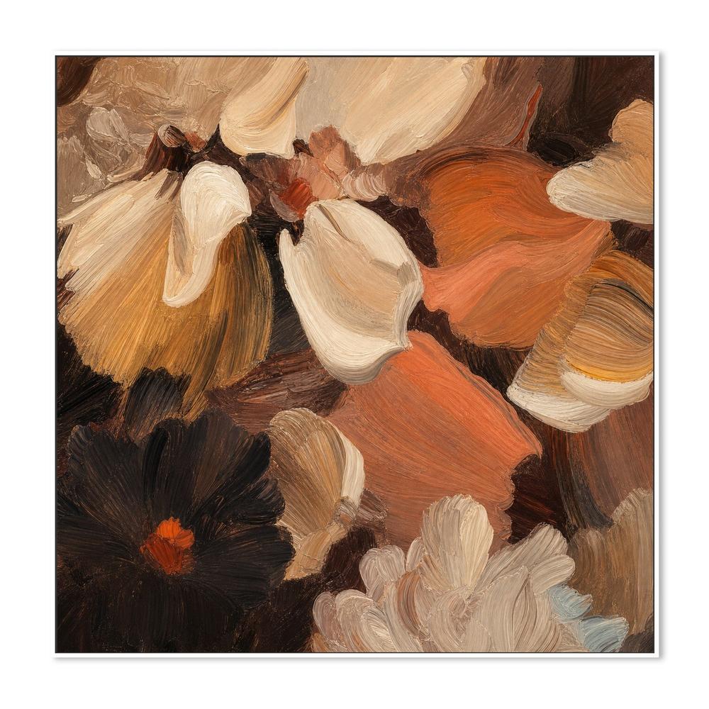 Flower Petal - Gold Brown
