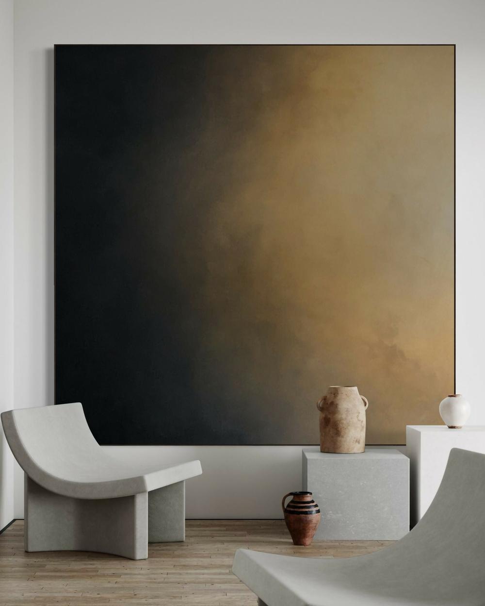 Celestial Balance , Original Artwork-by-Gabriela Azar Schreiner-original art-Gioia
