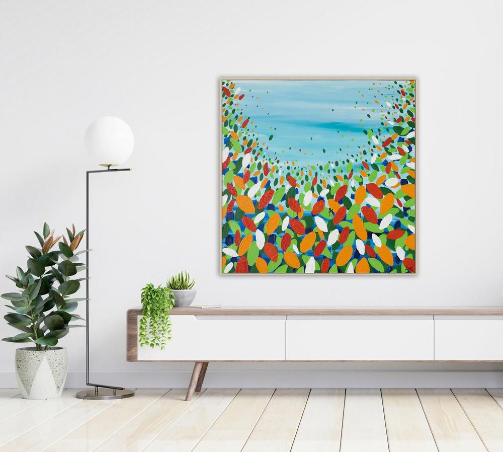 Chakra Leaves-by-Ani Ipradjian-original art-Gioia