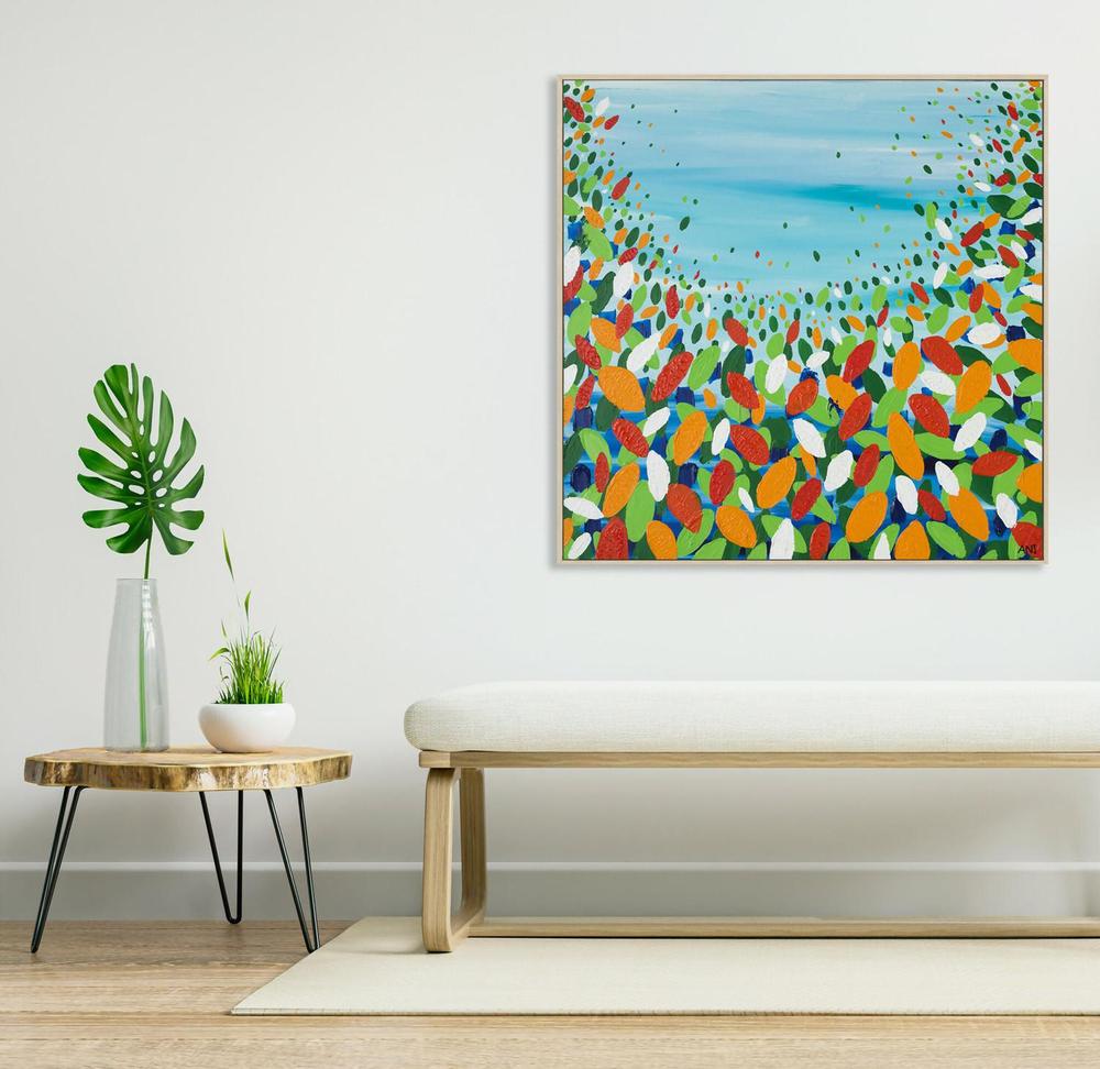 Chakra Leaves-by-Ani Ipradjian-original art-Gioia