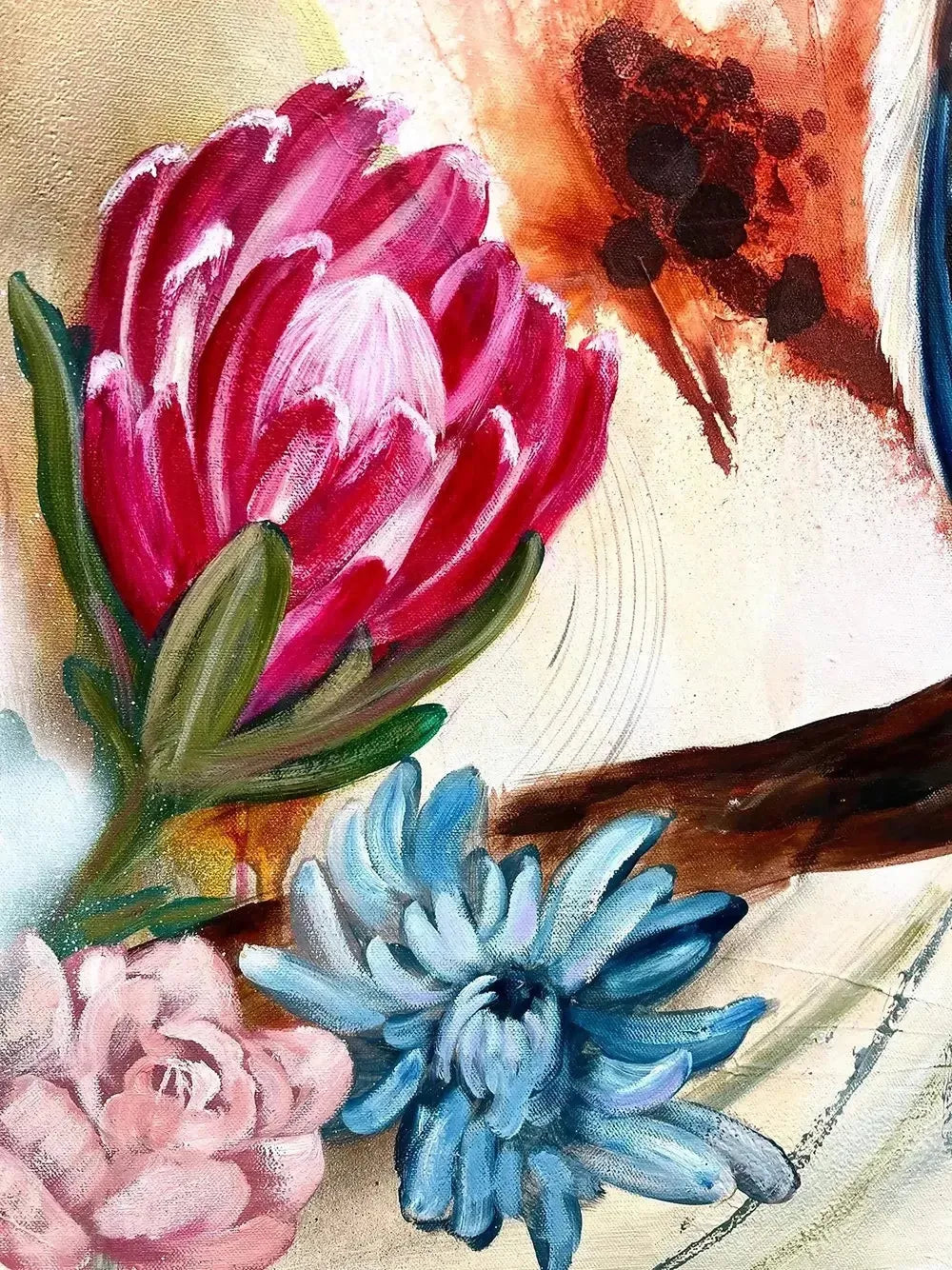 Chorus Of The Bush, Original Hand-Painted Canvas By Emily Birdsey-by-Emily Birdsey-original art-Gioia
