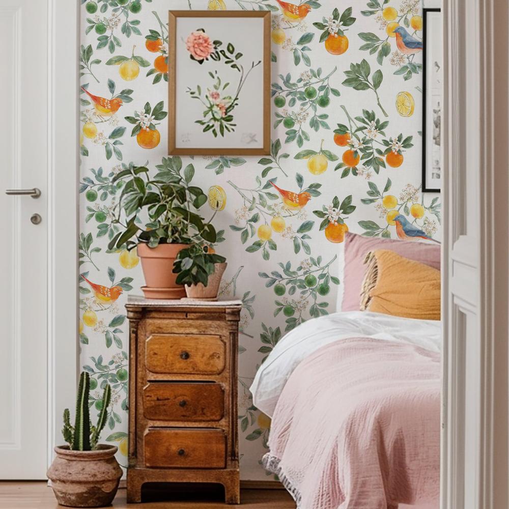 Citrus Wings Pattern IA-wallpaper-eco-friendly-easy-removal-Beth Grove-2