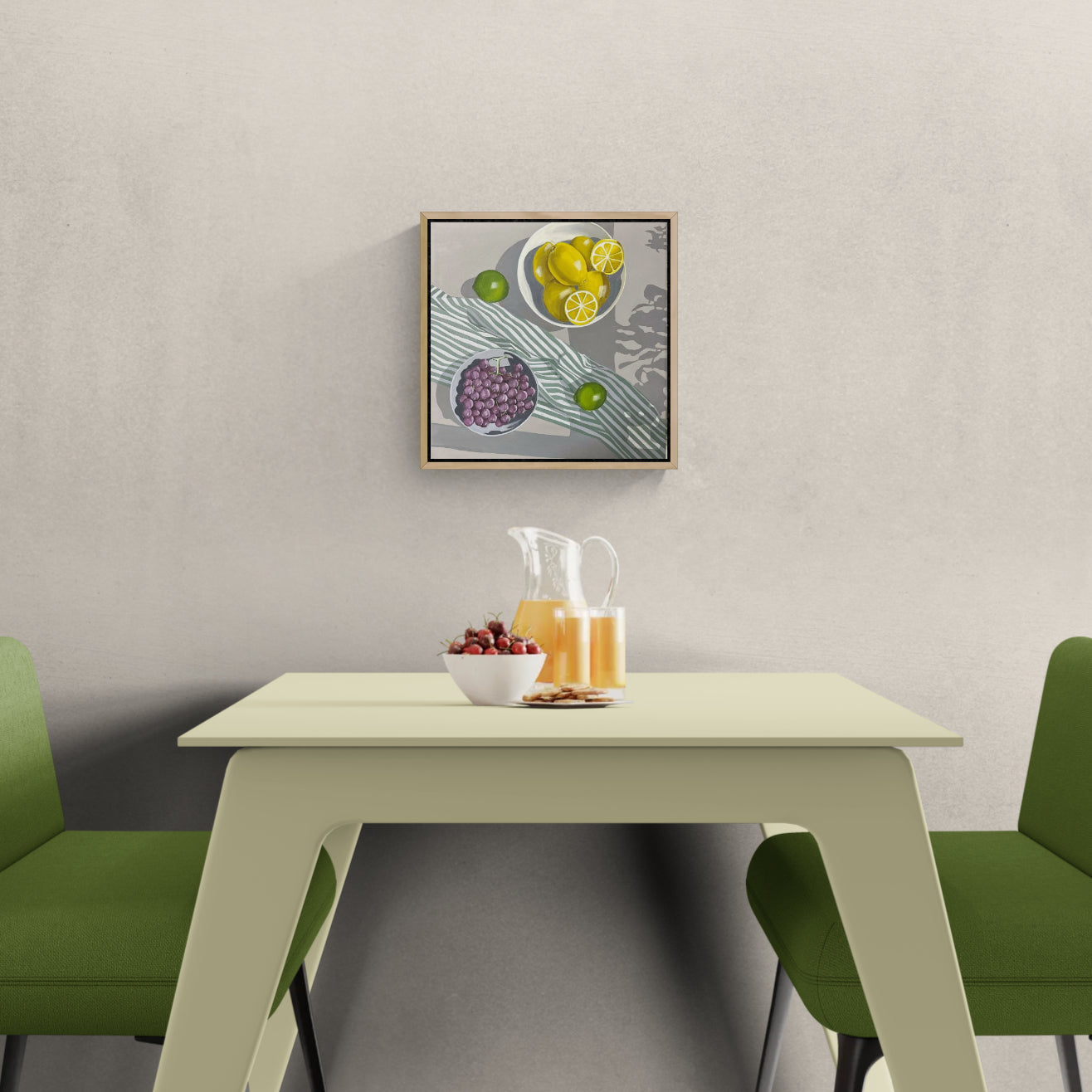 Citrus & Grapes #5 , Original Artwork