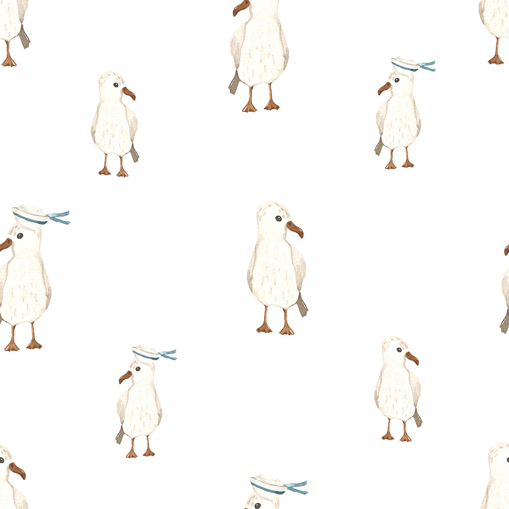 Coastal Bird-wallpaper-eco-friendly-easy-removal-Gioia Wall Art-1