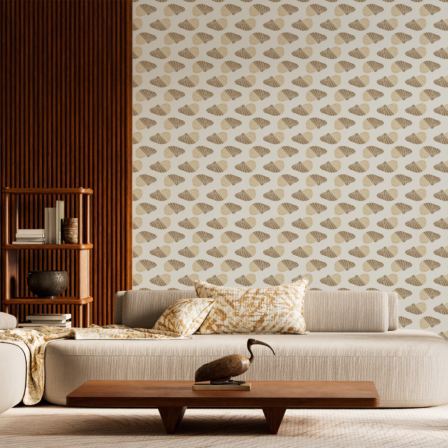 Coastal Seashells-wallpaper-eco-friendly-easy-removal-Gioia Wall Art-5