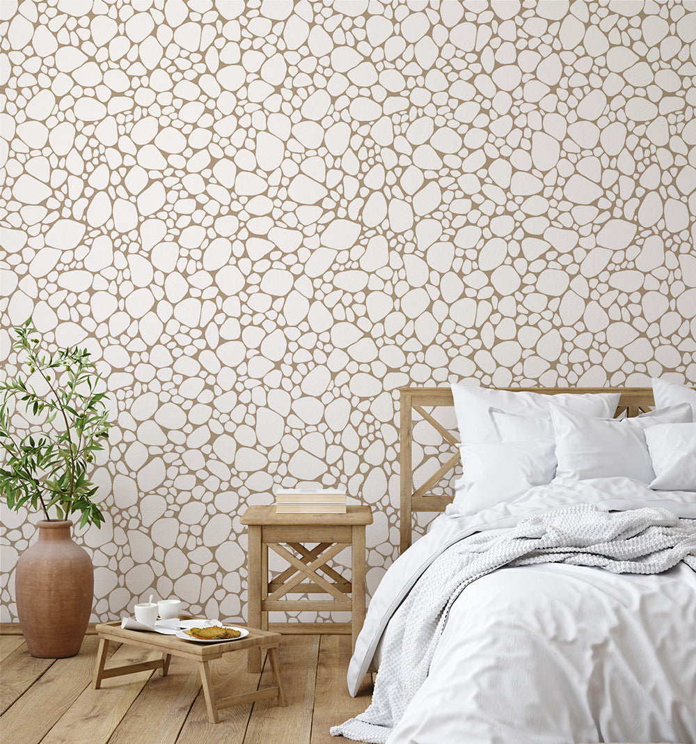 Coastal Stone, Style C, Wallpaper